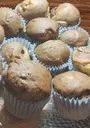Una foto de Cupcakes 2 / muffins marmolado/chocolate con nueces. Deliciosisimo. #sin tacc #glutenfree