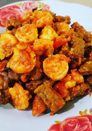 Foto resep Sambal Udang Tempe