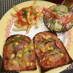 A picture of BrownbreadPizza#themechallenge.