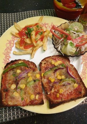 A picture of BrownbreadPizza#themechallenge.