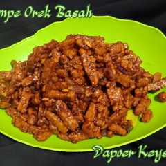 Tempe orek basah-レシピのメイン写真