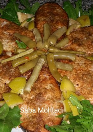 صورة لوصفة طريقة عمل سلمون مشوي