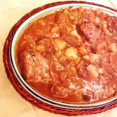 A picture of Lamb Shanks Stew.