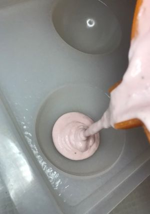 Una foto de Mousse de fresa, receta complementaria de Recuerdos de Navidad