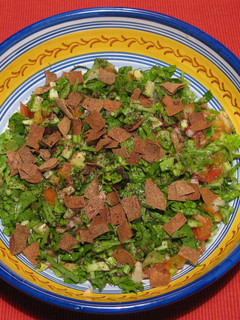 A picture of Fattoush.