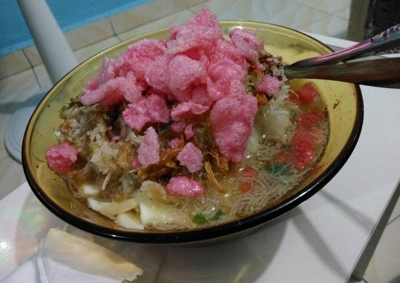 Soto ayam homemade