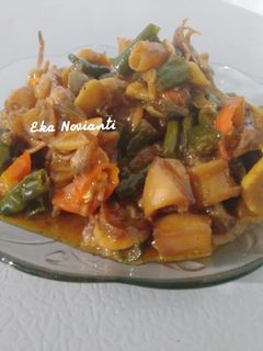 Foto resep Cumi asin cabe ijo