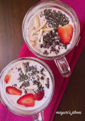 A picture of Strawberry Banana Smoothie.