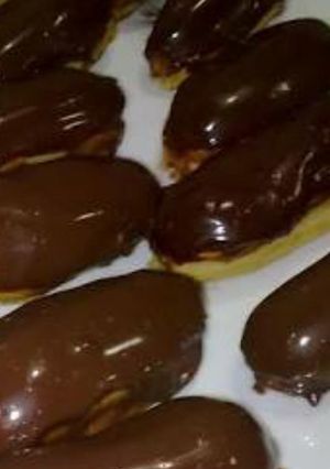 صورة لوصفة طريقة عمل الاكلير المضمون