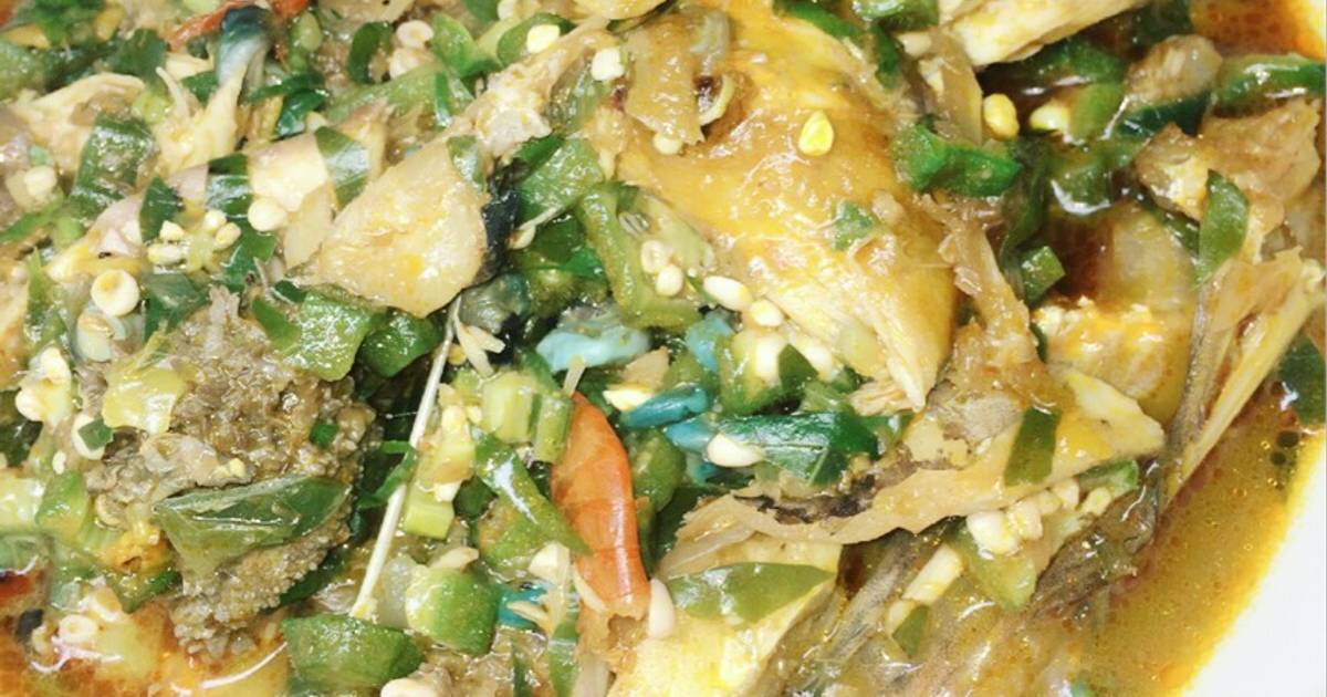 Fresh Okro soup Recipe by Mimosasplace Cookpad