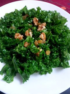 A picture of Kale salad.