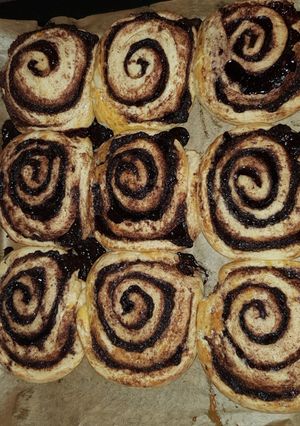 Omlós kakaóscsiga recept fotója