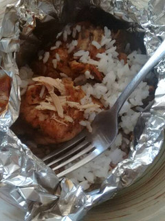 Una foto de Mixiote de pollo. ॐ