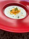 🪹Velouté de 🥬chou -fleur🍃Edam cheese🧀