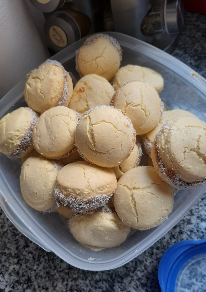 Una foto de Alfajores de maizena