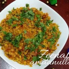 A picture of Hyderabadi Khadi Daal.