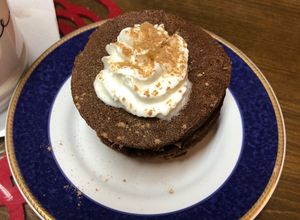 Una foto de Mugcake chocolate keto