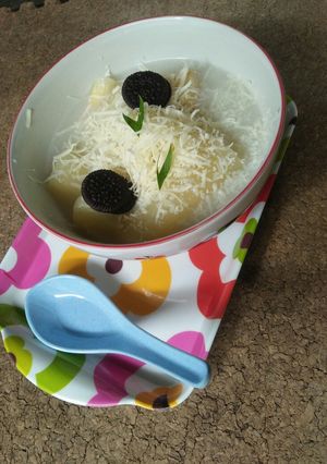 Foto resep Singkong thailandtoping keju oreo