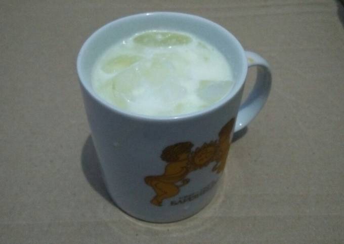 Bagaimana Menyiapkan Es Susu Durian Anti Gagal