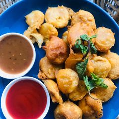 A picture of Anday pakoray.