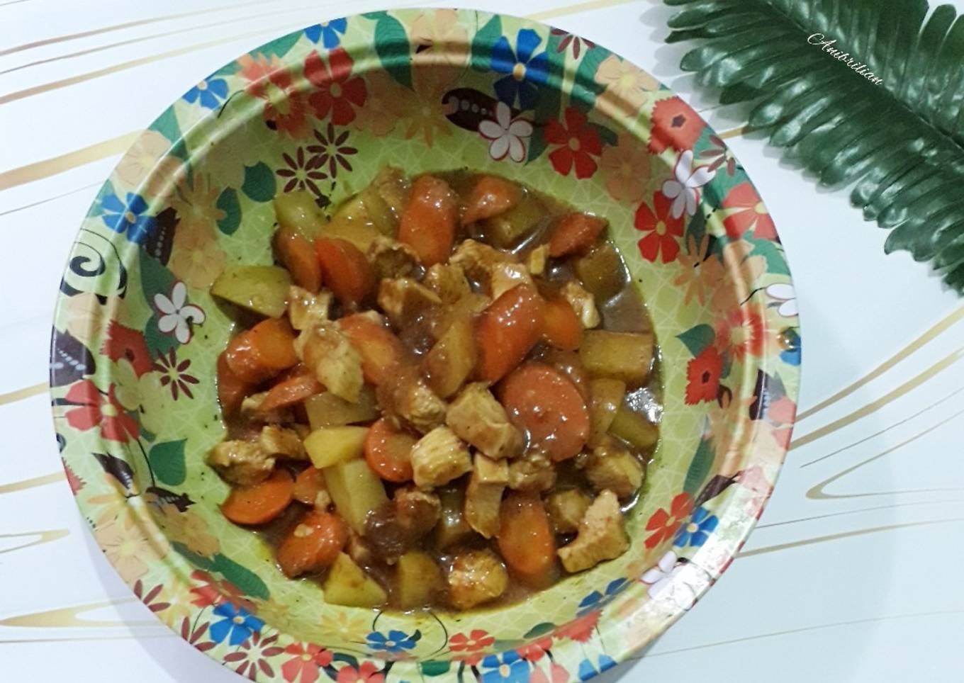 Japanese chicken curry