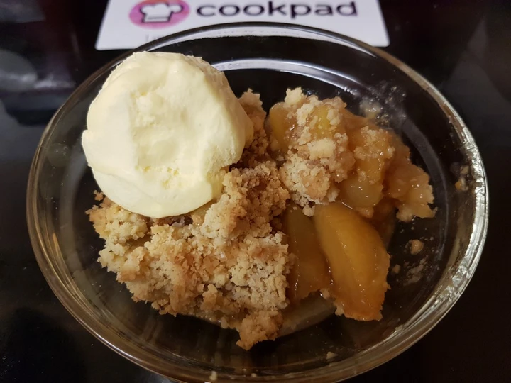 Recipe My little Apple &amp;amp; Honey Crumble. 😁 which So Delicious
