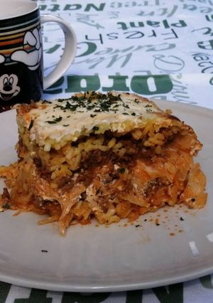 Magyaros rakott káposzta recept fotója