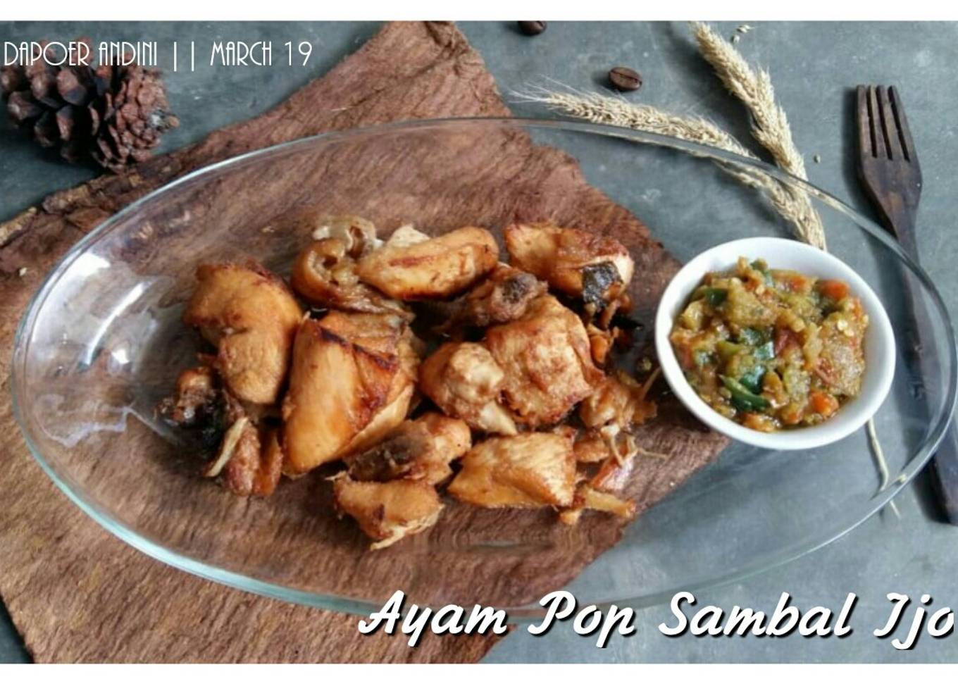Ayam Pop Sambal Ijo