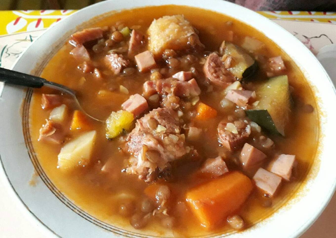 Potaje de lentejas