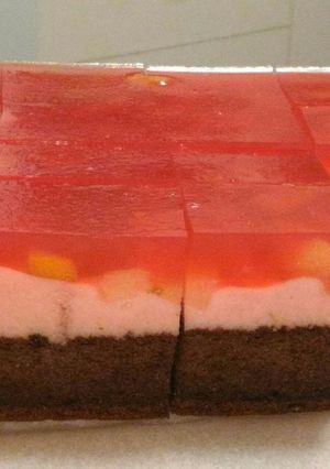 Foto resep Cake busa fruit cocktail