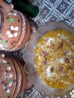 A picture of halwa.