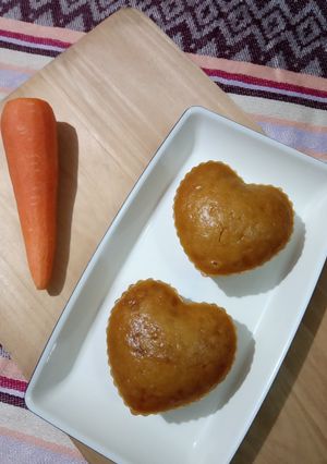 Foto resep 215) Bolu Kukus Wortel (tanpa telur)