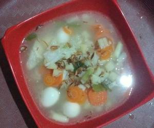 Gampangnya Menyajikan Sayur Sop telur puyuh Enak Sederhana