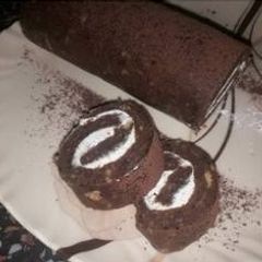 A picture of Sweet Swiss roll.