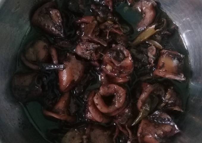 Resep Cumi Masak Hitam Oleh Dapur Rifka Cookpad