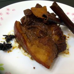 A picture of Pork Belly In Chinese Wine.