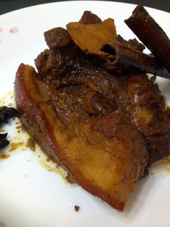 A picture of Pork Belly In Chinese Wine.