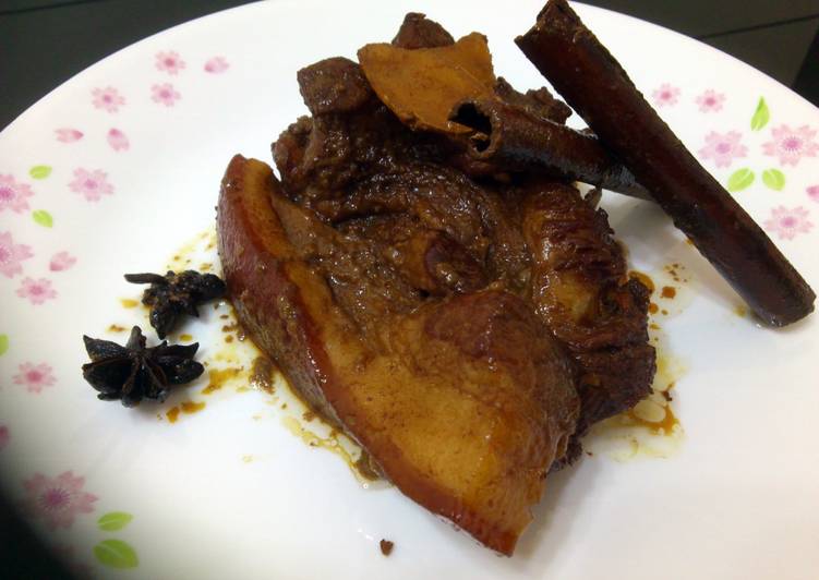 Recipe of Speedy Pork Belly In Chinese Wine