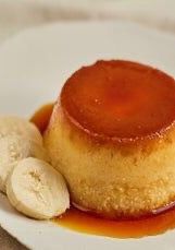 Una foto de Flan de plátano 🍮