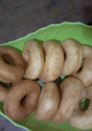 Foto resep Donat empuk tanpa kentang