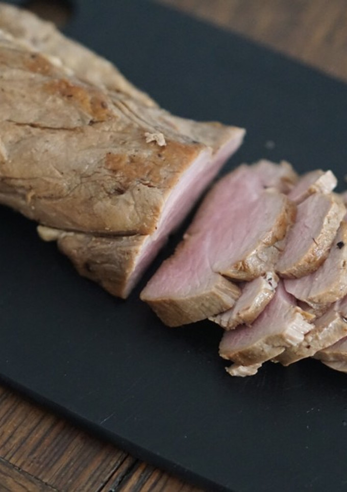 A picture of Easy and Tender Roast Pork with Pork Tenderloin.