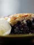 Iron Skill Blueberry Cobbler