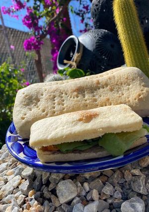 Una foto de Ciabatta o chapata