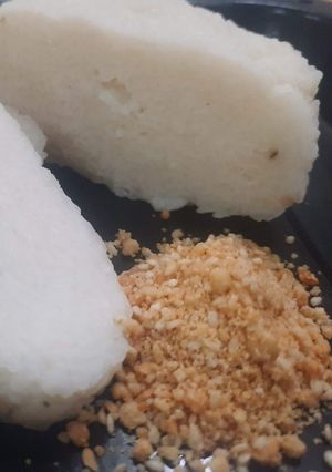 Hình của món Muối vừng lạc.