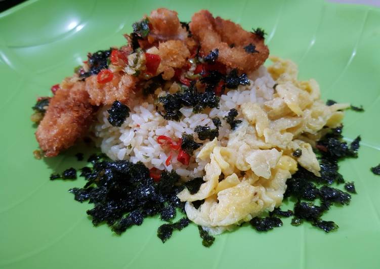 Cara termudah untuk Musim Dingin LezatNasi Cumi Lada Garam