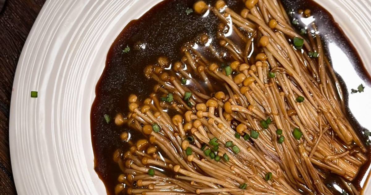 Resipi Enoki Butter Kicap 1 Minit! oleh MinSha Cookpad