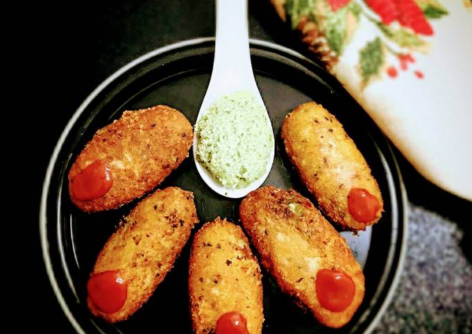 Potato Chutney Fingers