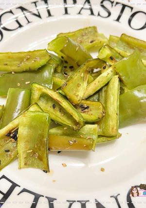 氣炸青椒 的食譜成品照片
