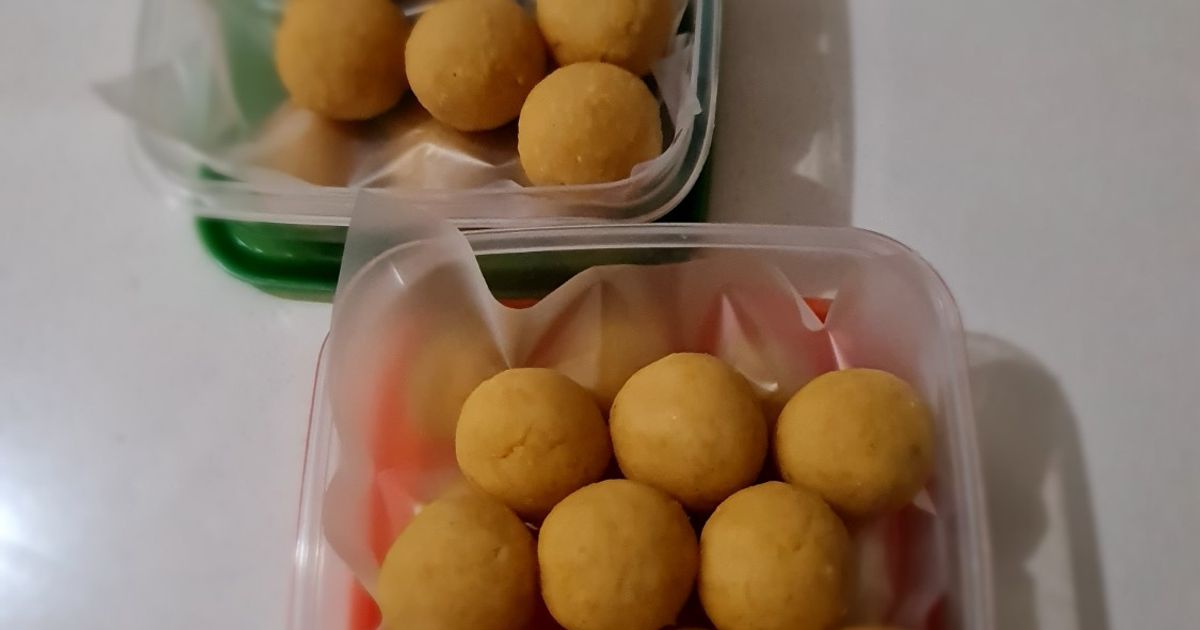 Onde-Onde Kacang Hijau 2 versi isi