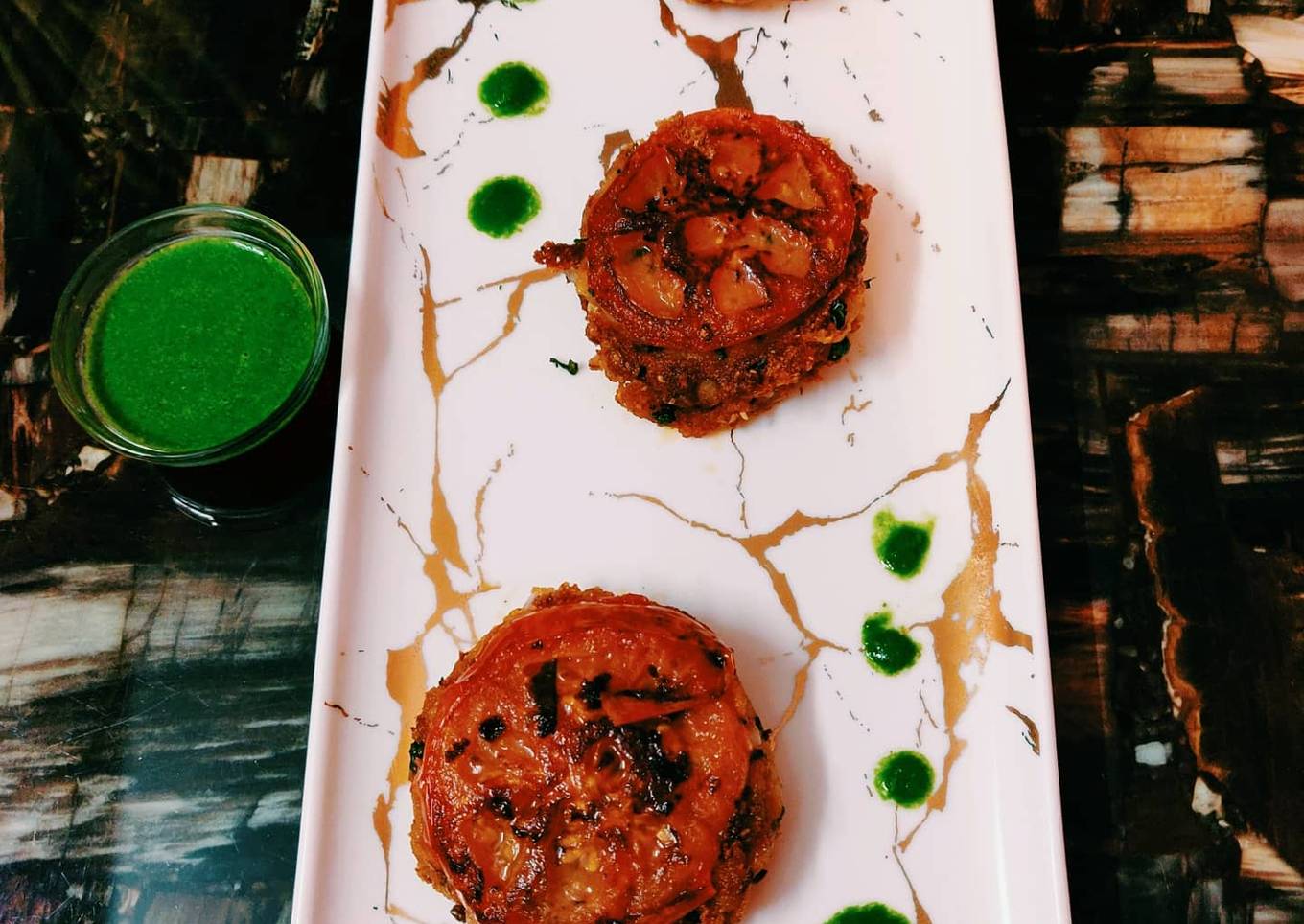 Aloo chapli kebab